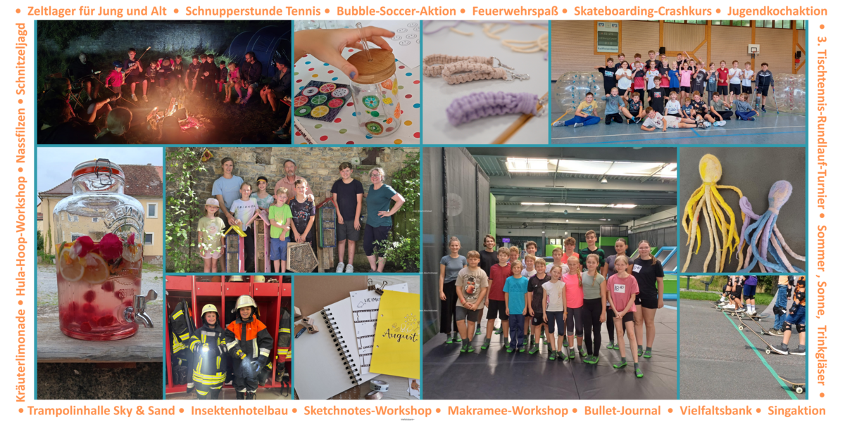 Rückschau Sommerferienaktionen 2025